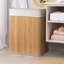 Panier à linge en bambou naturel avec couvercle et poignées, doublure amovible, idéal pour la salle de bain, la chambre à coucher et la salle de lavage-700364863-700364857