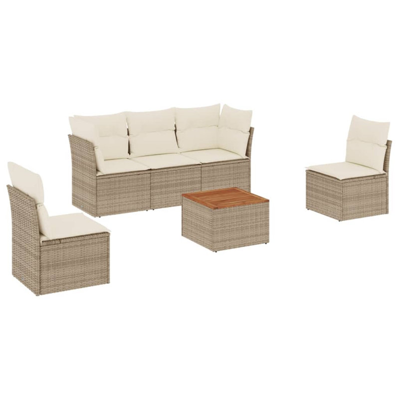 Ensemble de canapé de jardin Vidaxl