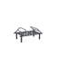 Causeuse futon beige, structure en métal, P 49,9 po x l 24,47 po H 34,94 po, poids 29,75 lb - Métal, profondeur 49 po, largeur 24 po, hauteur 35 po, poids 30 lb-1433512632-1433512633