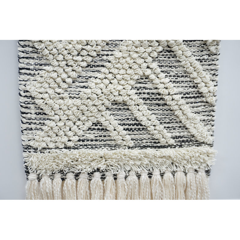 Hand Woven Blended Fabric Wall Hanging