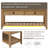 4 Pair Shoe Storage Bench with Removable Cushion-778445764