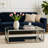 Khade Glass Top Coffee Table