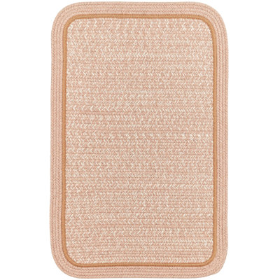 Tapis en bois de rose tressé Browdy