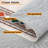Washable Modern Carpet Chic Bordered Area Rugs for Dining Room-437852165