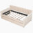 Upholstered Daybed With Drawers, Wood Slat Support-1532259252