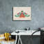 Toile épique Graffiti «Textured Moth 2 Bright» par Farida Zaman, 16 po x 12 po-1338294007