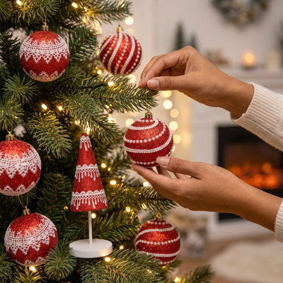 Décoration de Noël, décoration de Noël, décoration d'arbre de Noël