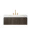 48-inch Carrara White Sintered Stone Bathroom Vanity