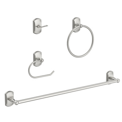 4 - Piece Bathroom Hardware Set