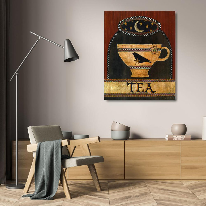 Tasse de thé, H 24 po x l 19 po