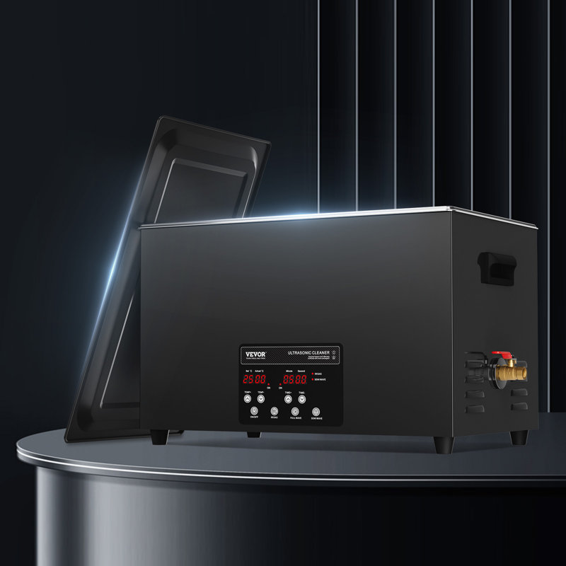 Ultrasonic Cleaner 30L Cleaning Machine with Timer Heater & Basket 600W