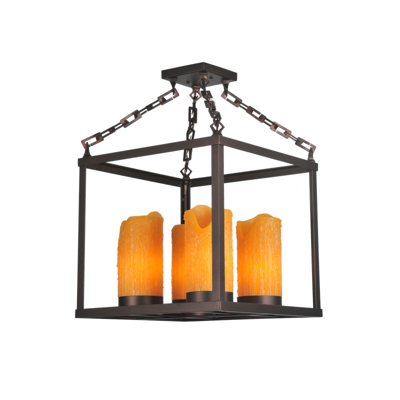 Rustic Lodge 4 - Light Chandelier
