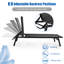Chaise longue de patio 2 pièces Patiojoy avec dossier réglable à 6 positions et tissu respirant-120892310