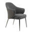 Fauteuil rembourré gris Dooling