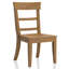 Chaise d'appoint en bois massif Alyisa-68430734