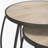 Wyle Solid Wood Top Nesting Tables