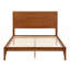 Lit plateforme Mid-Century en bois de bambou-821443280-821443281