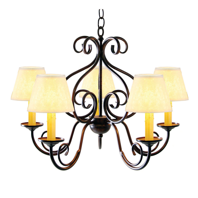 Aalbert 5 - Light Dimmable Empire Chandelier