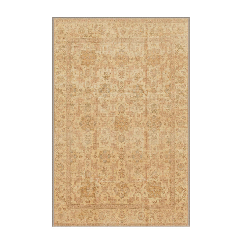 Tapis abstrait moderne 3975, Rectangle de 2 pi x 3 pi