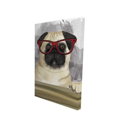 Geek carlin - Animals Illustrative Canvas for Home Decor