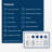 BB1000 Bidet Toilet Seat, Electric, Warm Water with Air Dryer + 2 Bidet Towels-112895706
