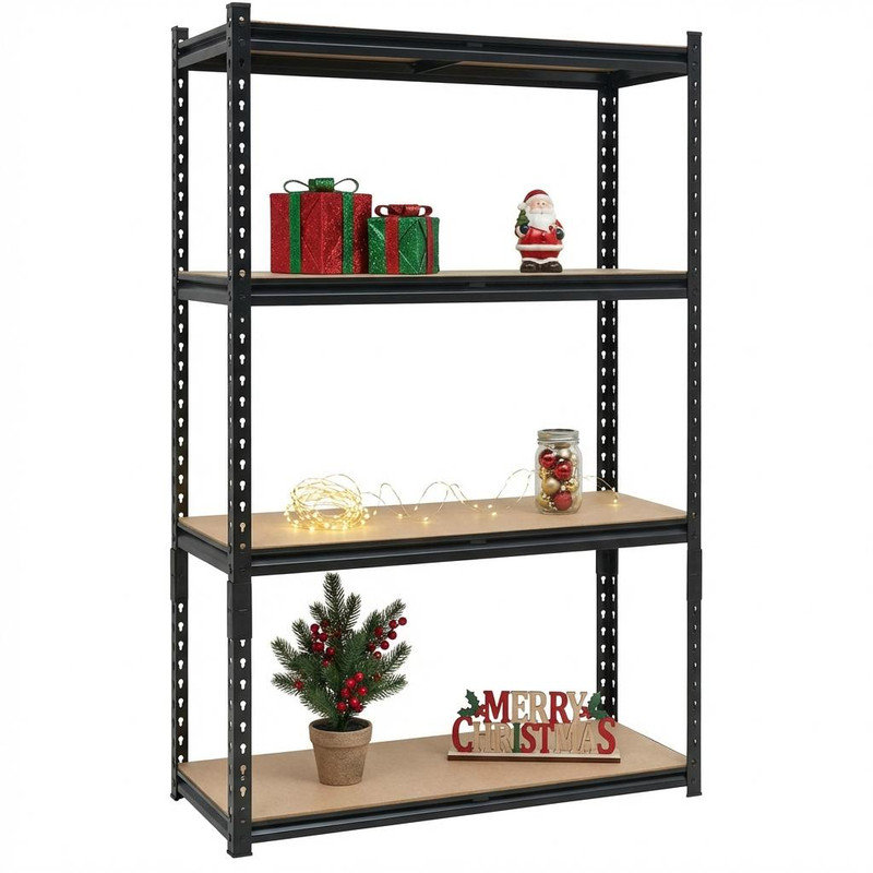 Metal Storage Rack, 182.9cm H x 121.9cm W x 45.7cm D