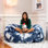 Fauteuil à billes Sofa Saxx, 4 pieds - Fourrure de luxe