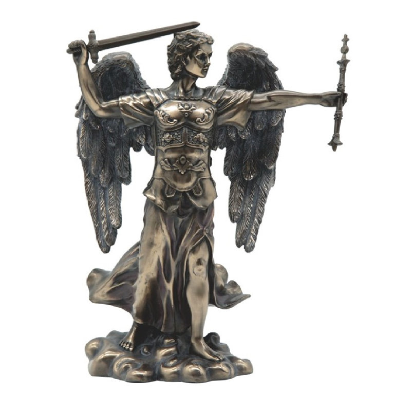 Figurine bronze archangel michael Simas