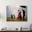 « toxique beach », reproduction d’impression sur toile tendue-27834625