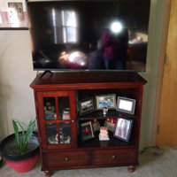 Schererville 40'' TV Stands with Storage Cabinet and Shelves Charlton Home Color: Expresso