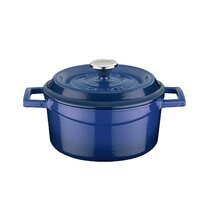 CA-011-CB/BK/CC Heiss Induction Dutch Oven, 2-1/2 qt. (2