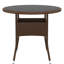Solid Wood and Poly Rattan Garden Bistro Set-721082622-721082620
