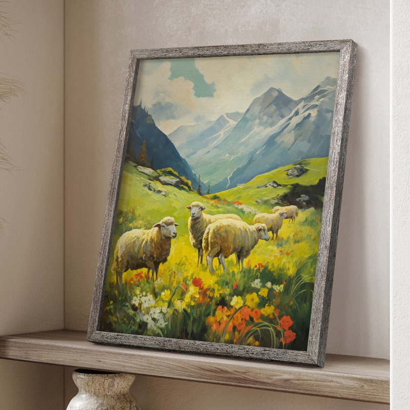 LANDSCAPES Series CCXLV, reproduction encadrée - bois massif, H 15 po x l 12 po