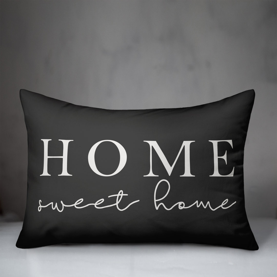 Patchett Home Sweet Home Outdoor Lumbar Pillow Designs Direct Creative Group