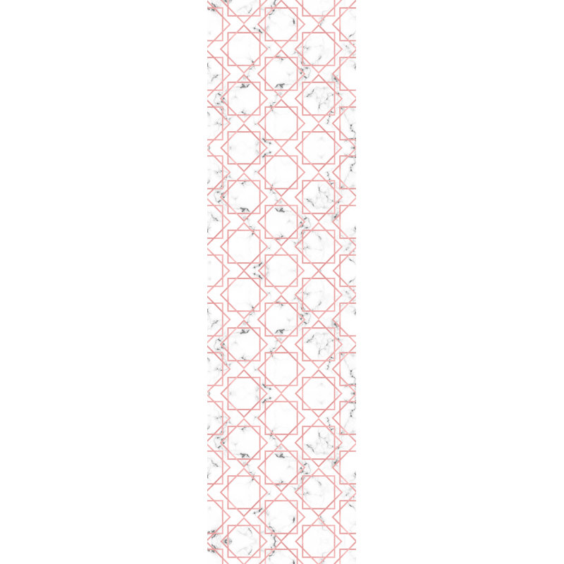 Raine Geometric Area Rug, Runner 66 x 250cm