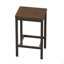 Table de salle à manger de cuisine moderne, table de pub, ensemble de table de salle à manger longue avec 3 tabourets, assemblage facile, brun foncé (même SKU: W75767952)
