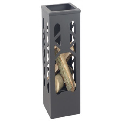 Adelayda Steel Wood Burning Smokeless Fire Pit