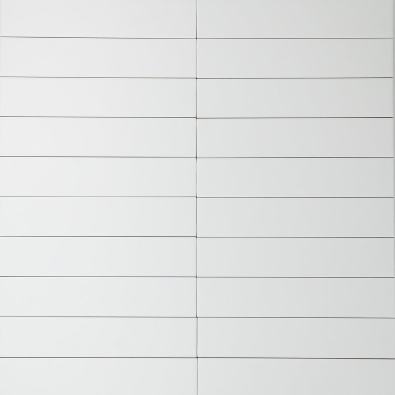 Spectre Glow Matte 2" x 10" Subway Wall Tile, Snow/Milk White