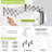 Stainless Steel Wall-Mounted Drying Rack Compact