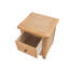 Audette 45cm W Solid + Manufactured Wood Bedside Table