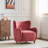 Reshami Wing Back Fabric Upholstered Accent Chair-666298623
