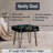Ethereal Symmetry - Minimalism Rectangle Ottoman