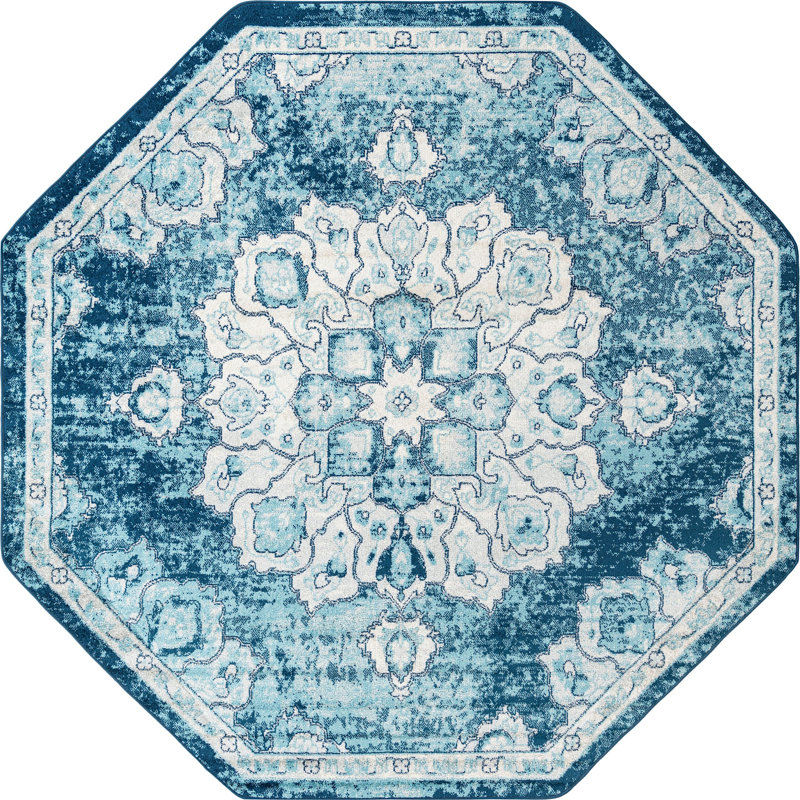 Mirveta Oriental Indoor Rug, Octagon 7'10"