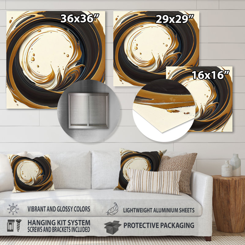 Décoration murale Lirie, H 16 po x l 16 po x P 1 po