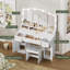 Ensemble coiffeuse et tabouret Areena-1788039631
