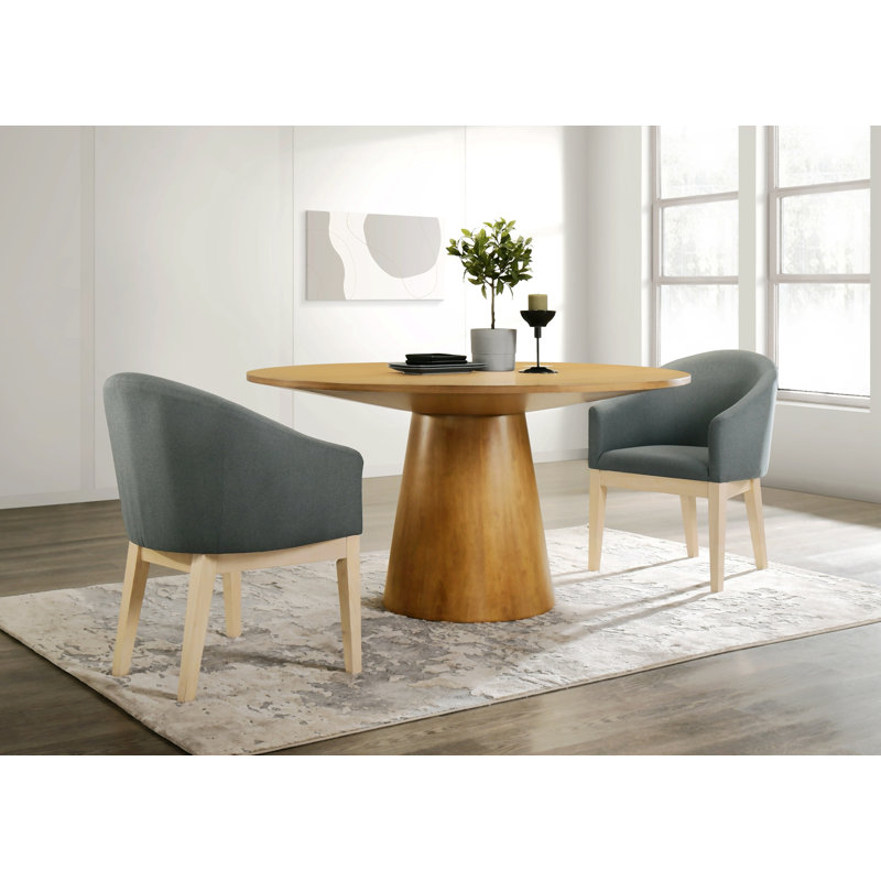 Ensemble de salle à manger 59 po, Wood, H 31,09 po x L 59,09 po x l 59,09 po