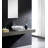 Modern Ceramic Circular Vessel Bathroom Sink with Overflow