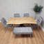 Dining Set with Bench and 4 Chairs