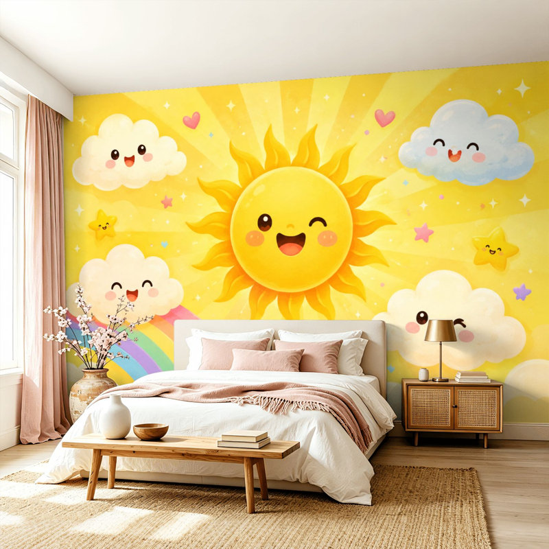 Adhésif mural amovible auto-adhésif, 99.6" L x 144" W