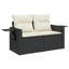 Ensemble de canapé de jardin Vidaxl crème-114335490